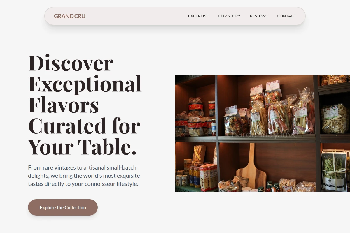 Boutique Specialty Food