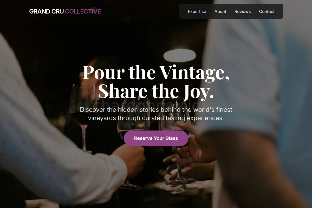 Vintner Wine Tasting