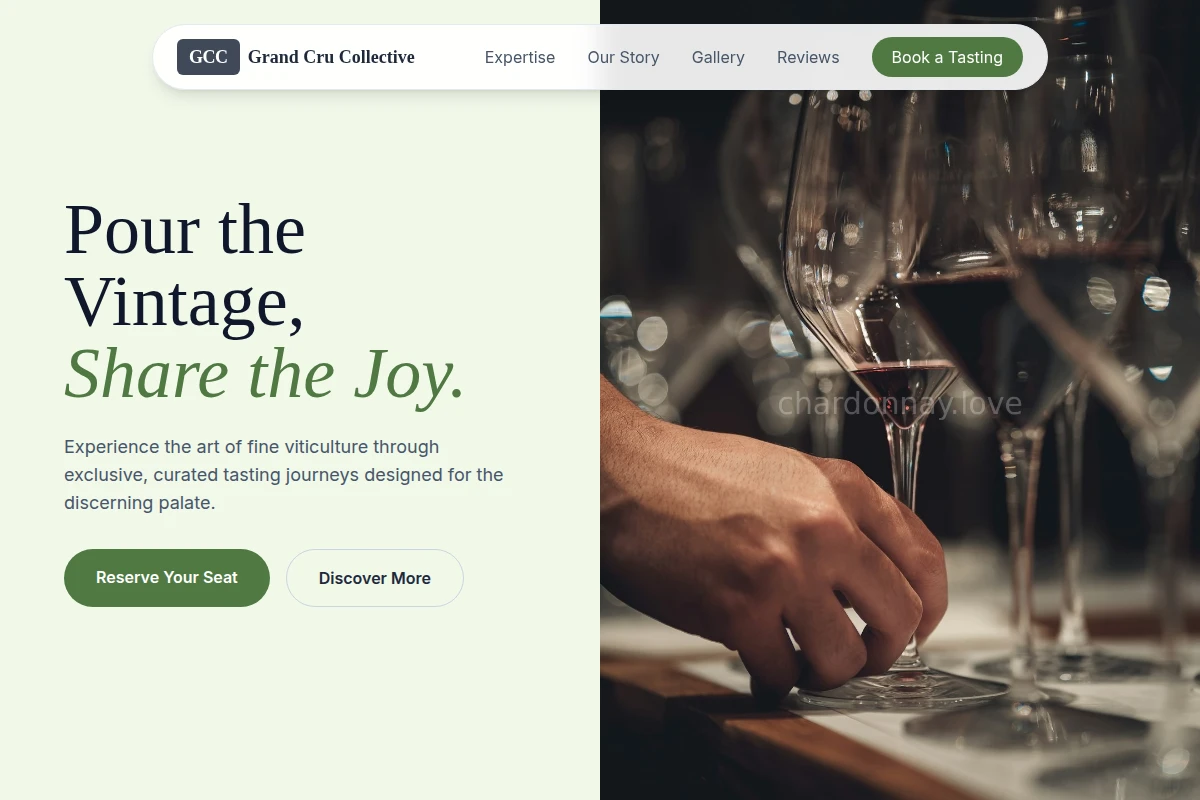 Reserve Wine Tasting