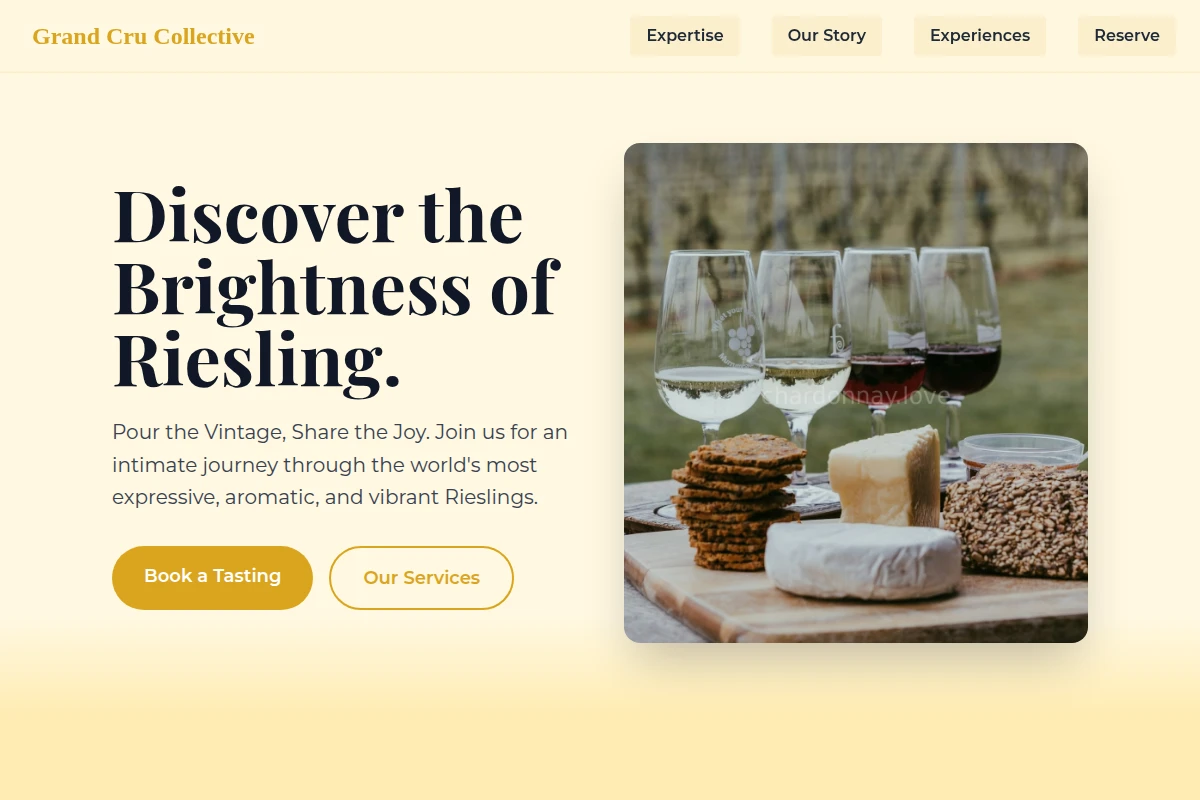 Riesling Wine Tasting