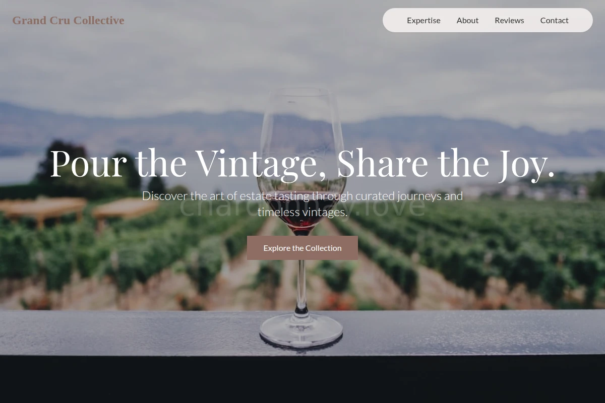 Estate Wine Tasting