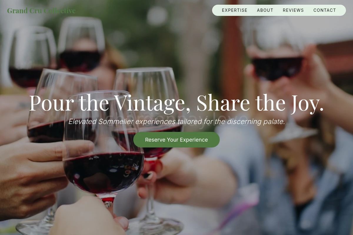 Sommelier Wine Tasting